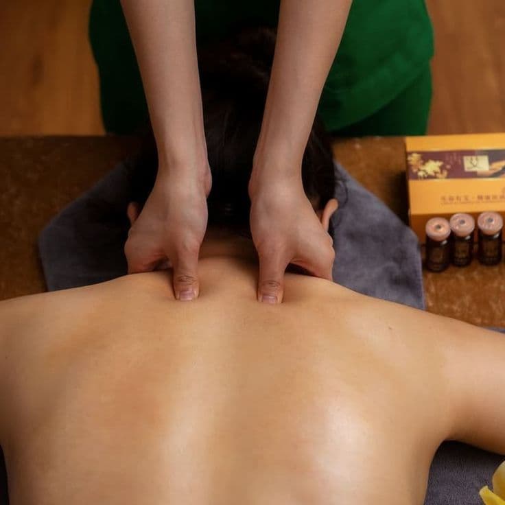 Hot stone massage